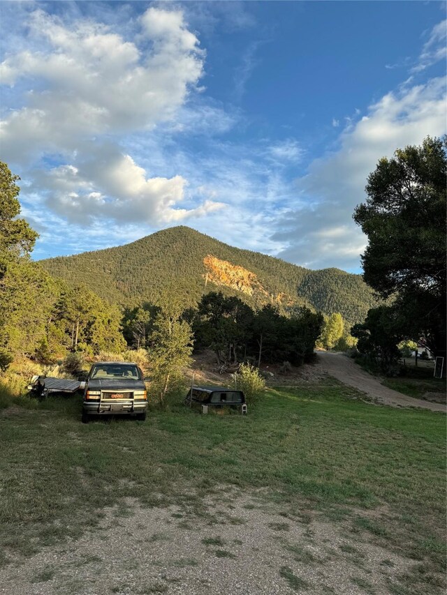 view of mountain feature