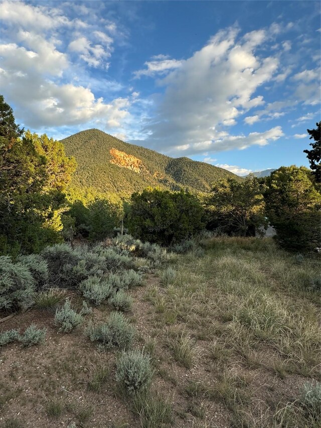 view of mountain feature