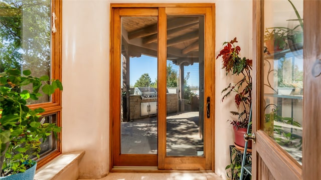 view of doorway