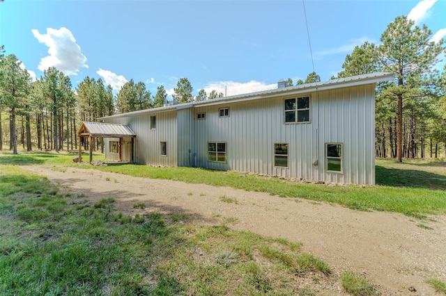 view of rear view of property