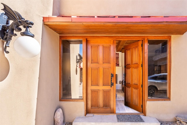 view of entrance to property