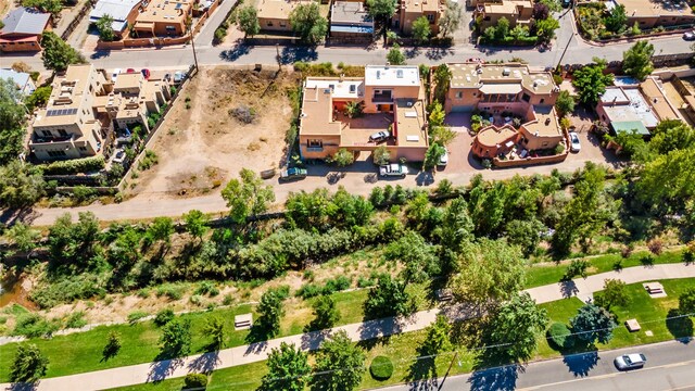637 Alto St Unit A, Santa Fe, NM 87501 - birds eye view of property with a mountain view