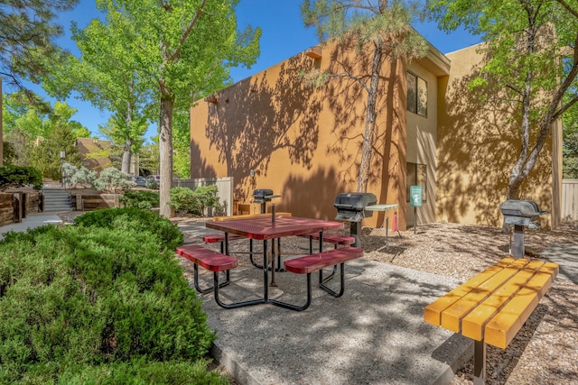 view of patio / terrace with grilling area