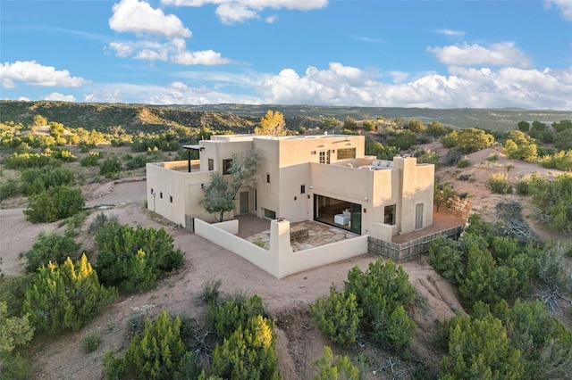 23 Lavadero Rd, Santa Fe, NM 87506 - birds eye view of property featuring a mountain view
