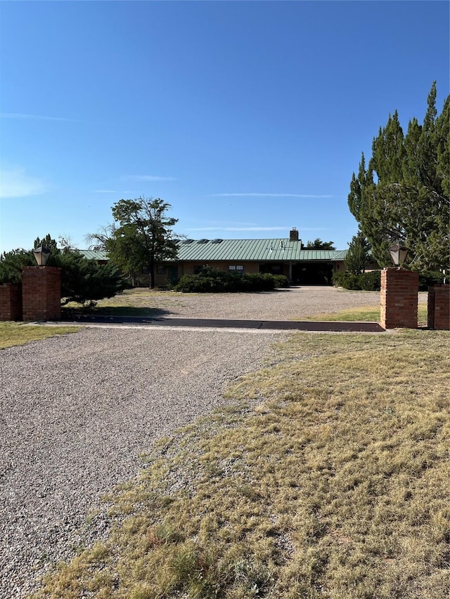 1017 River Rd, Santa Rosa, NM 88435 - view of yard