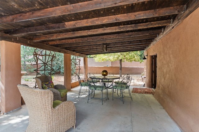 view of patio / terrace