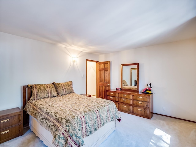 2176 La Tierra, Los Alamos, NM 87544 - bedroom featuring light carpet