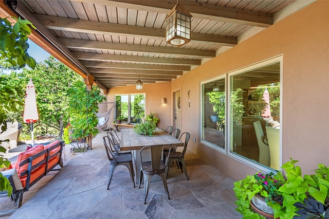 view of patio