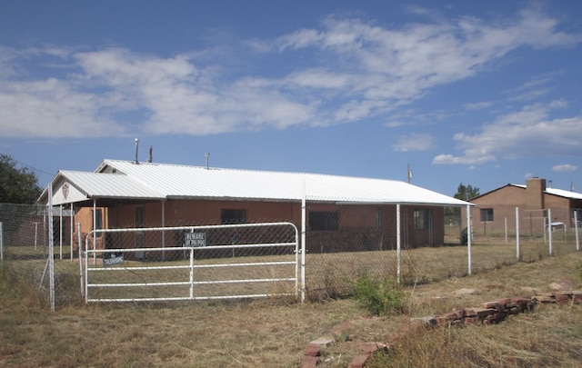 view of stable