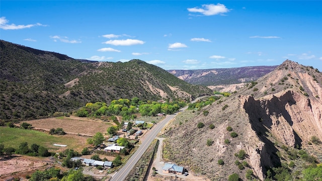 view of mountain feature