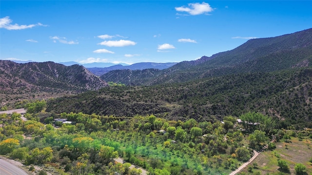 view of mountain feature