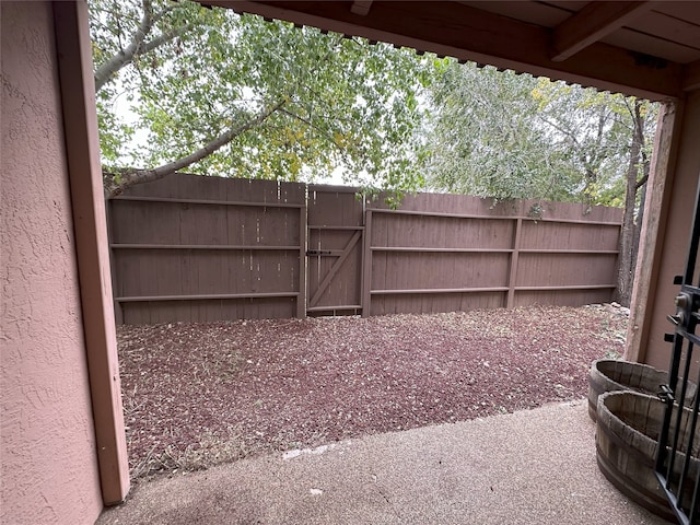 view of patio