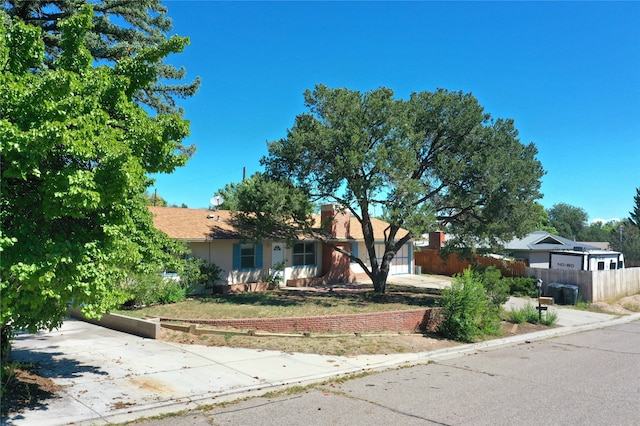 view of ranch-style house