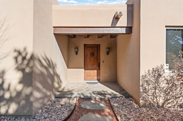 view of entrance to property