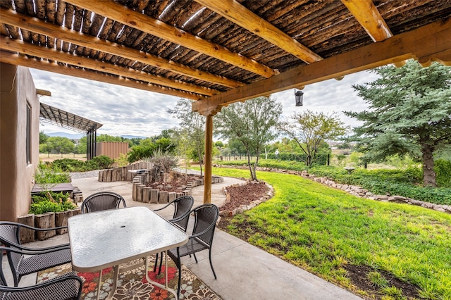 view of patio / terrace