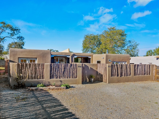 view of back of property