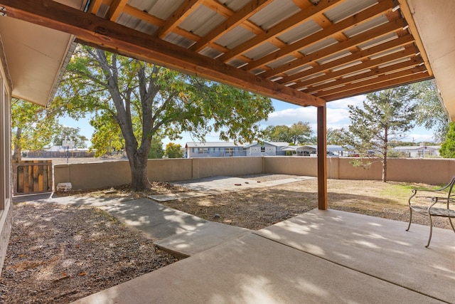 view of patio