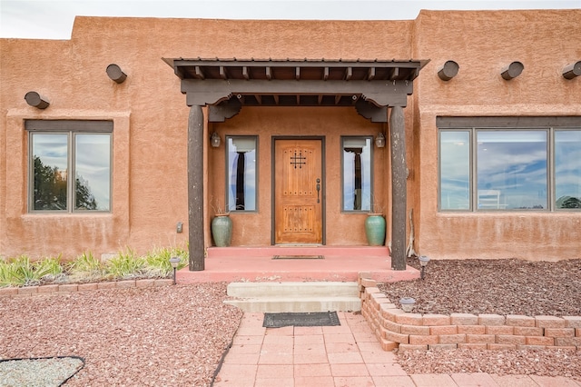 view of property entrance