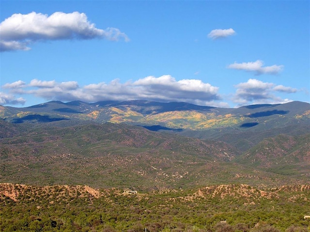 view of mountain feature