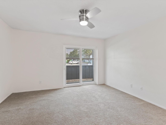 505 Oppenheimer Dr Unit 511, Los Alamos, NM 87544 - spare room featuring carpet floors, ceiling fan, and baseboards