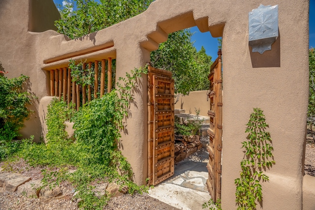 view of property entrance