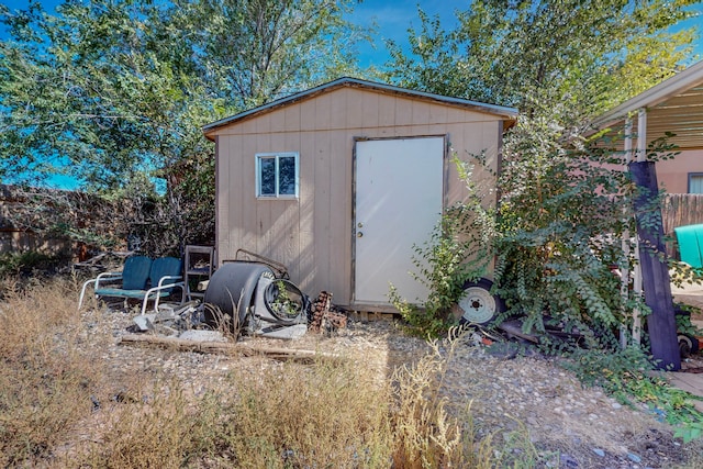 2709 Paseo De Tularosa, Santa Fe, NM 87505 - view of outdoor structure