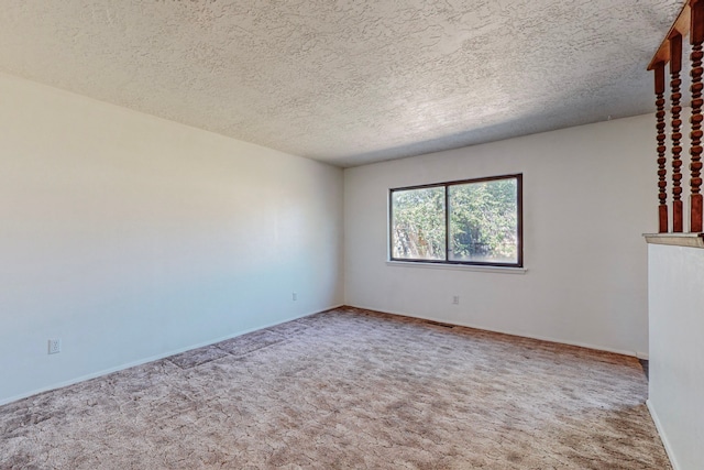 2709 Paseo De Tularosa, Santa Fe, NM 87505 - carpeted empty room featuring a textured ceiling