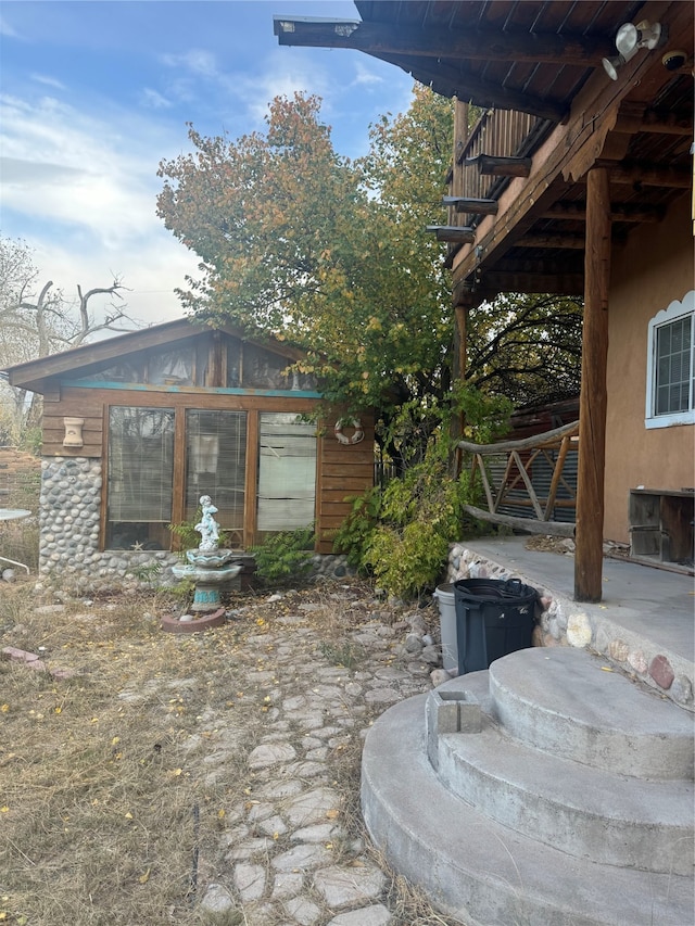 view of patio