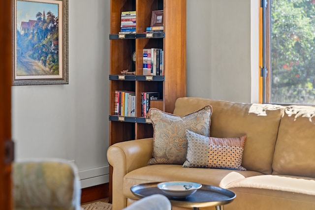 view of sitting room