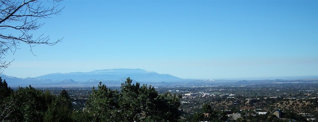 view of mountain feature