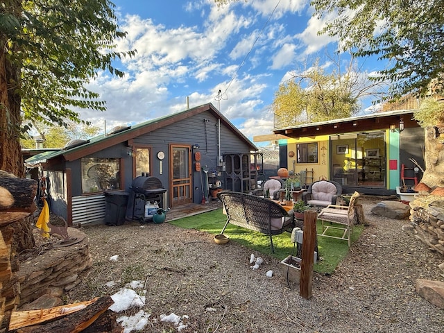 view of rear view of house