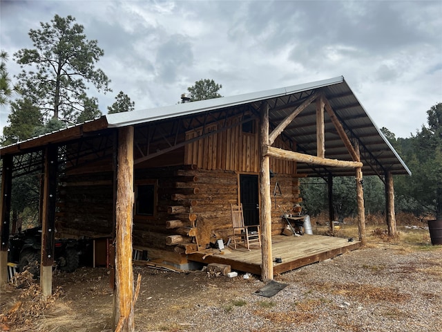 view of home's community with a deck