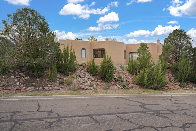 view of southwest-style home