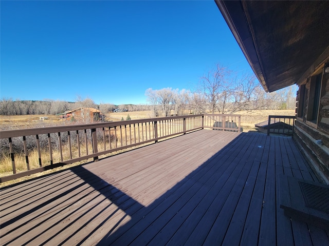 view of deck