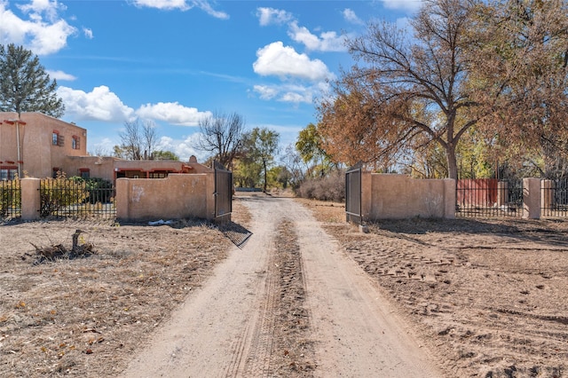 view of street