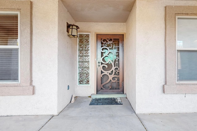 view of property entrance