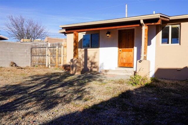 view of rear view of house