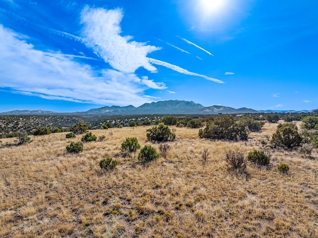 view of mountain feature