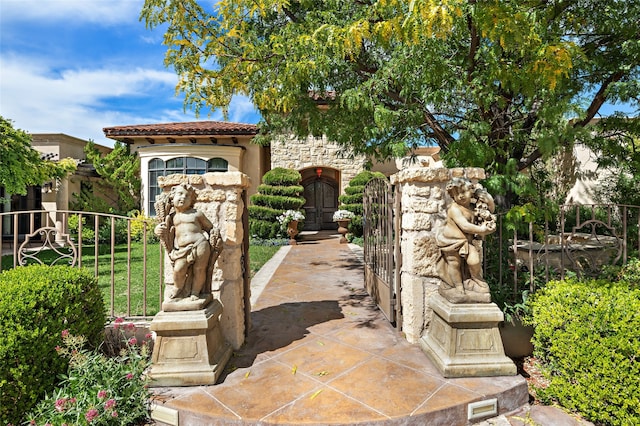 view of patio