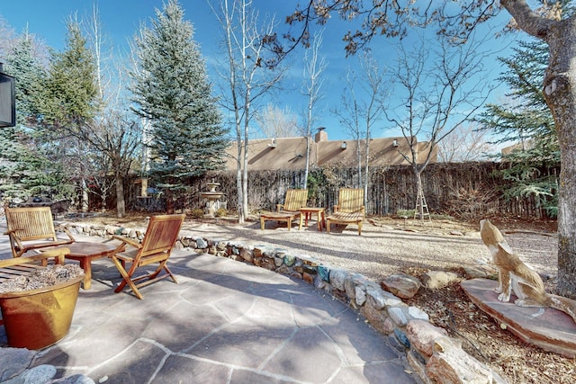 605 Abeyta St, Santa Fe, NM 87505 - view of patio / terrace