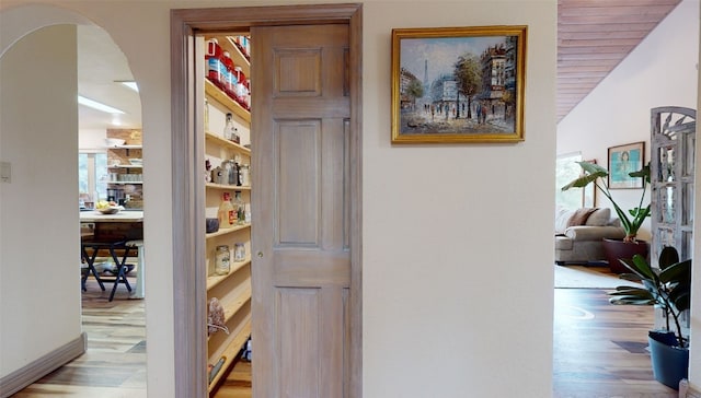 view of pantry