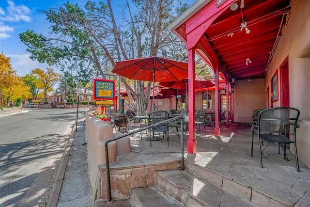 view of patio