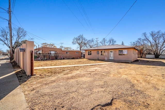 view of rear view of property