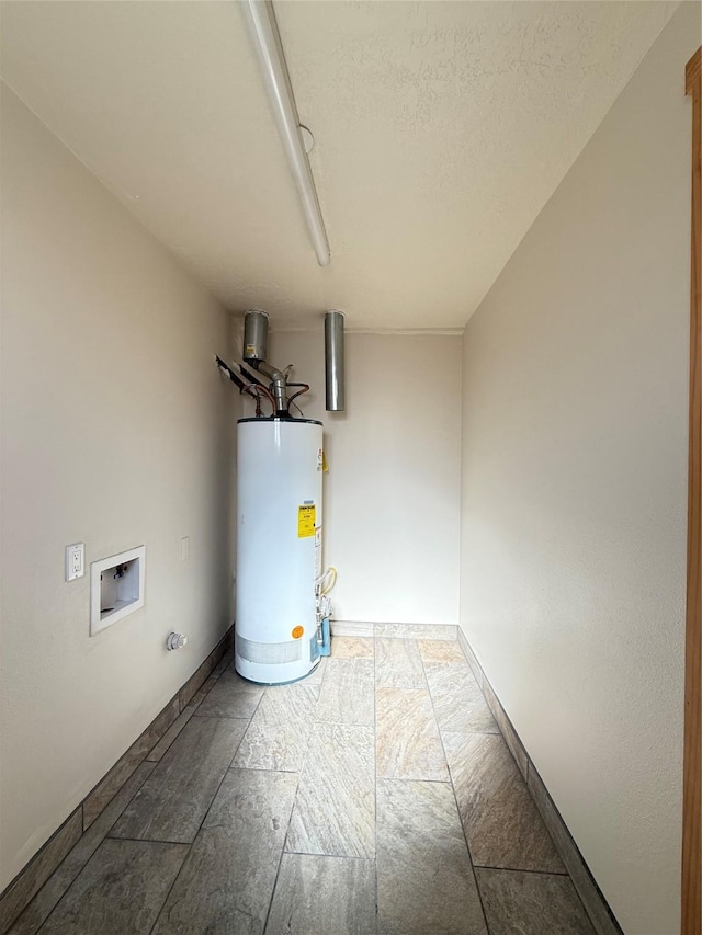 utilities featuring gas water heater