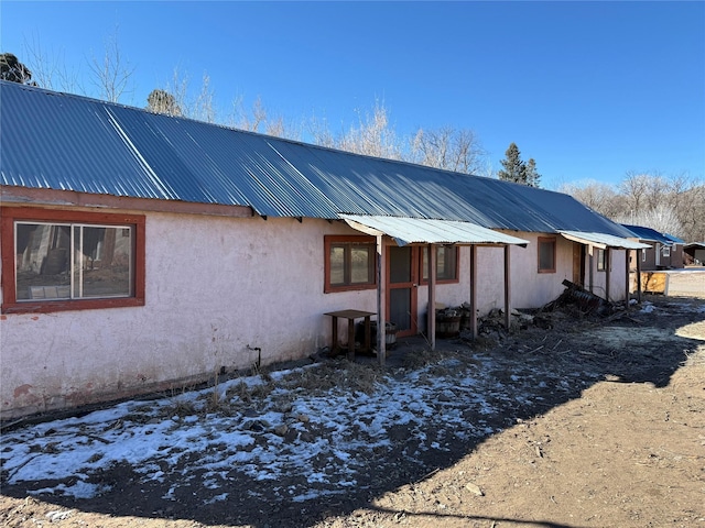 view of property exterior