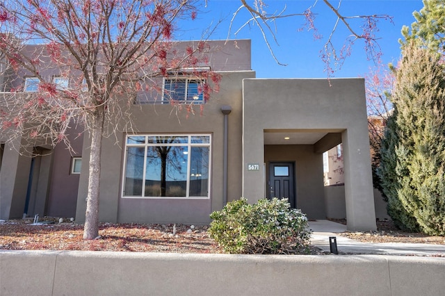 view of pueblo-style house