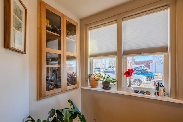 interior space featuring plenty of natural light