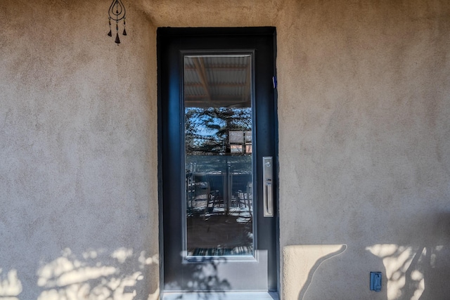 view of property entrance