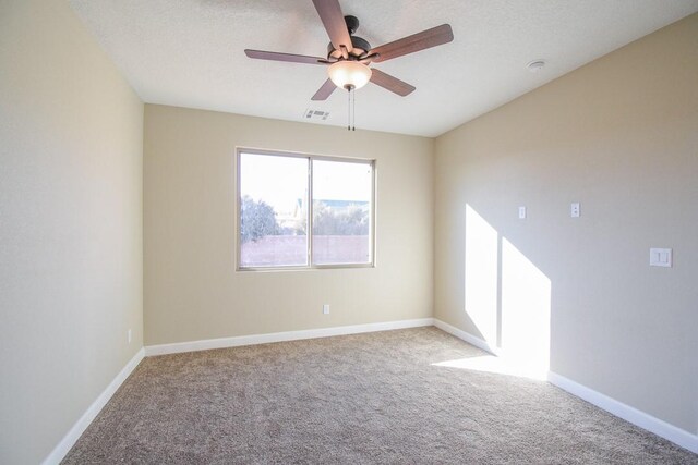 bathroom with vanity and ceiling fan