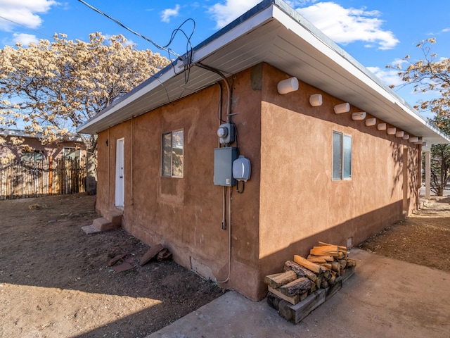 view of property exterior